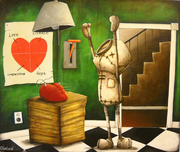 Fabio Napoleoni Prints Fabio Napoleoni Prints Keeping Hope Alive (Original) (Gallery Wrapped)